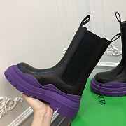 Bottega Veneta Boots in Black/Purple - 4