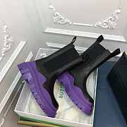 Bottega Veneta Boots in Black/Purple - 3
