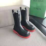 Bottega Veneta Boots in Black/Red - 1