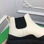 Bottega Veneta Short Boots in Black/ White - 3