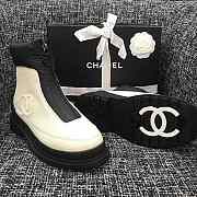 Chanel White Boots - 4