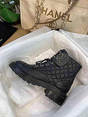 Chanel CC Black Boots - 6