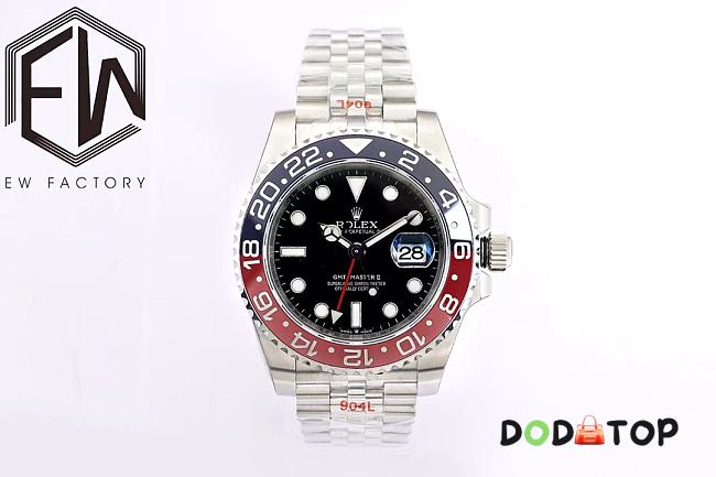 Rolex GMT-MASTER II Red & Blue Ring 40 mm - 1