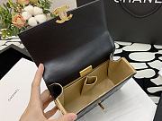 Chanel Mini Flap Bag With Handle Black AS2796 Size 12.5 × 17.5 × 5.5 cm - 2