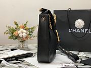 Chanel Hobo Handbag Black AS2844 Size 29 × 28 × 7 cm - 3