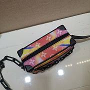 LV Mini Soft Trunk Monogram Sunset Canvas M80952 Size 18.5 x 13 x 8 cm - 4