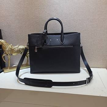 LV Cabas Business Black Taurillon Leather M55732 Size 38.5 x 30 x 12 cm