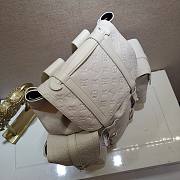 LV Christopher Backpack GM White Taurillon Leather M53286 Size 44 x 49 x 22 cm - 4