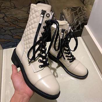 Chanel Boots in White