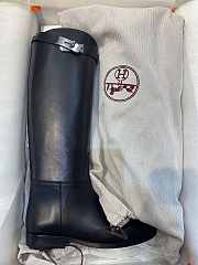 Hermes Boots with Silver Hardware 02 - 3