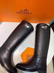 Hermes Boots with Silver Hardware 02 - 2