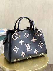 Louis Vuitton Montaigne MM Black M41048 Size 33 x 23 x 15 cm - 3