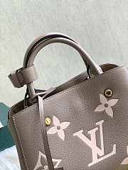 Louis Vuitton Montaigne BB Greige M41053 Size 29 x 20 x  13 cm - 4