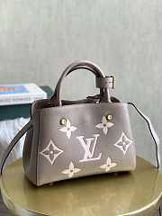 Louis Vuitton Montaigne BB Greige M41053 Size 29 x 20 x  13 cm - 6