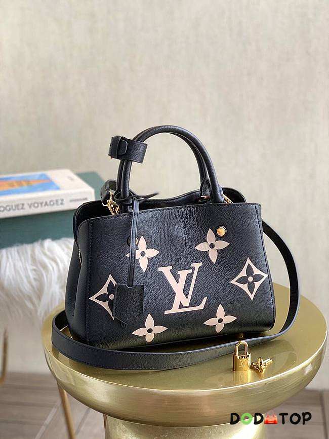 Louis Vuitton Montaigne BB Black M41053 Size 29 x 20 x 13 cm - 1
