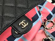 Chanel Foldable Tote Bag Chain Red AP2095  - 3