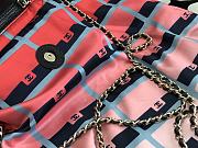 Chanel Foldable Tote Bag Chain Red AP2095  - 2