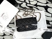 Chanel Foldable Tote Bag Chain BLue AP2095 - 2