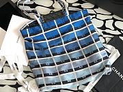 Chanel Foldable Tote Bag Chain BLue AP2095 - 4