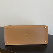 Fendi Medium Way Leather Shoulder Bag Brown 8BH391 40 x 18 x 30 cm - 2