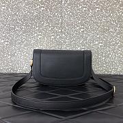 Valentino Supervee Calfskin Crossbody Bag Black ZXLU26 Size 26.5 cm - 2
