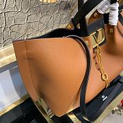 Valentino Garavani Vlogo Escape Large Tote Bag Brown Size 41 cm - 4