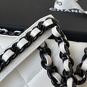 CHANEL 19 Wallet on Chain Glossy Calfskin AP0957 Size 19.2 x 12.3 × 3.5 cm - 2