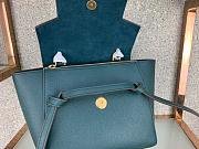 CELINE NANO BELT BAG PRUSSIAN GREEN 189003 SIZE 20 x 20 x 10 CM - 3