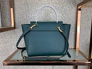 CELINE NANO BELT BAG PRUSSIAN GREEN 189003 SIZE 20 x 20 x 10 CM - 5