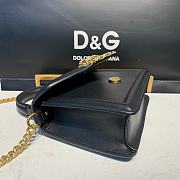 D&G Small Devotion Bag In Nappa Leather Black Size 19 x 11 x 4.5 cm - 3
