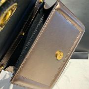 D&G Small Devotion Bag In Nappa Leather Bronze Size 19 x 11 x 4.5 cm - 3