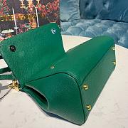 D&G Medium Calfskin Sicily 58 Bag Green Size 25 x 20 x 12 cm - 3