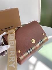 Burberry Check Note Crossbody Bag 80211111 Size 25 x 8.5 x 18 cm - 4