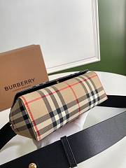 Burberry Small Vintage Check And Leather Crossbody Bag Size 18 x 12 x 8 cm - 4