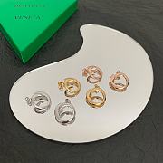 Bottega Veneta Earrings Silver - 1