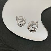 Bottega Veneta Earrings Silver - 5