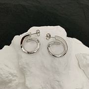 Bottega Veneta Earrings Silver - 3