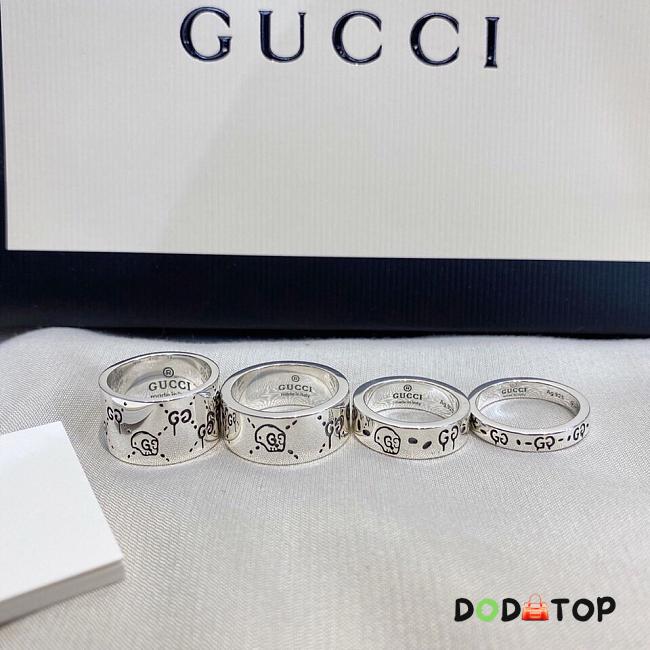 Gucci Silver Ring 4 Sizes - 1
