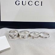 Gucci Silver Ring 4 Sizes - 1