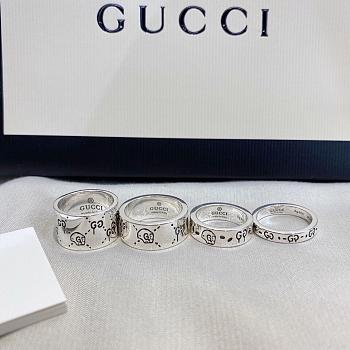 Gucci Silver Ring 4 Sizes