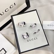 Gucci Silver Ring 4 Sizes - 2