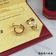 Cartier LOVE Earrings Edition Silver 3 Colors - 2