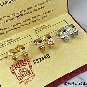 Cartier LOVE Earrings Edition Silver 3 Colors - 6