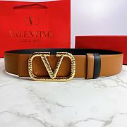 Valentino Reverisble Belt Brown/Black Size 4 cm wide/ 80-95 cm long - 1