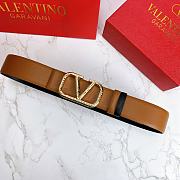 Valentino Reverisble Belt Brown/Black Size 4 cm wide/ 80-95 cm long - 4