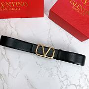 Valentino Reverisble Belt Black Size 4 cm wide/ 80-95 cm long - 6