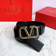 Valentino Reverisble Belt Black Size 4 cm wide/ 80-95 cm long - 5