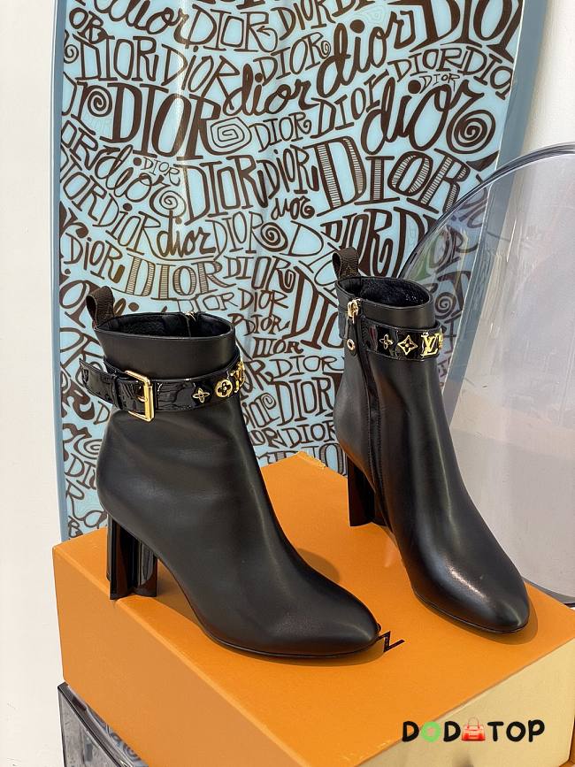 LV Smoth Leather Boots - 1