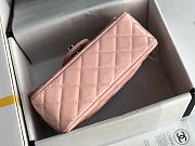 Chanel Patent Leather Flap Bag Light Pink & Gold-tone Hardware 20 cm - 6