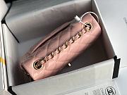 Chanel Patent Leather Flap Bag Light Pink & Gold-tone Hardware 20 cm - 5